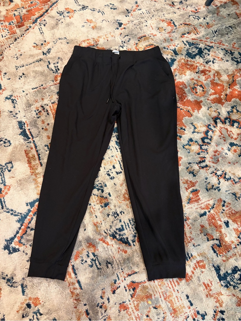 90 Degree By Reflex Black Women's Jogger Track Pants
